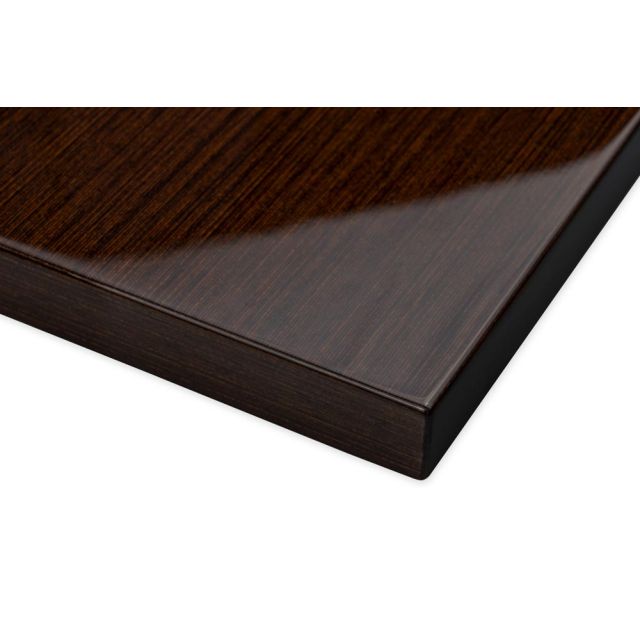 High Gloss Walnut Veneer Wall Panel