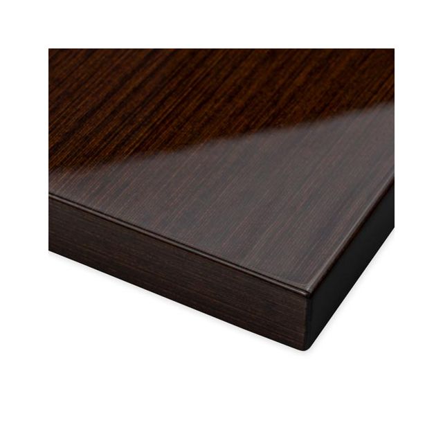 High Gloss Wenge Veneer Wall Panel