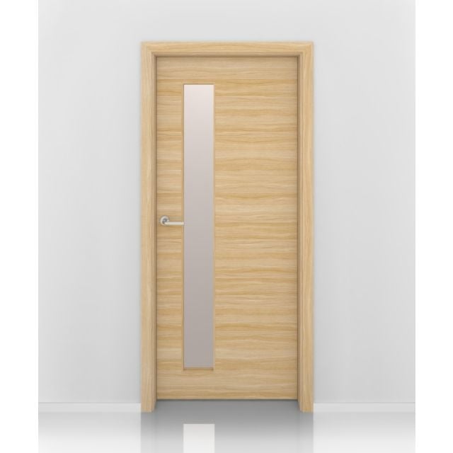 European Oak Carmel Glass Interior Door