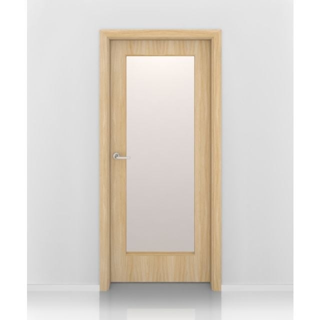 European Oak Madison Glass Interior Door
