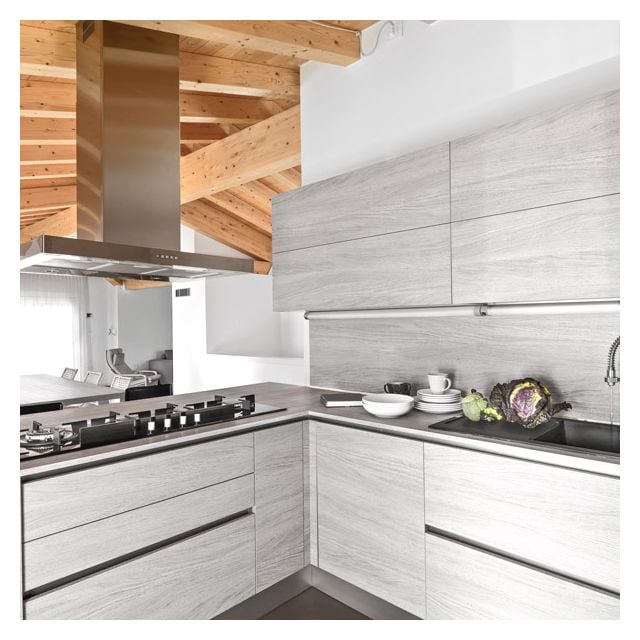 Sherwood Total White Textured Cabinet Doors