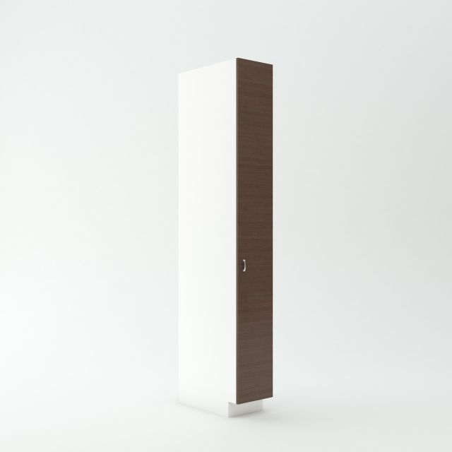 Tall Pantry Cabinet 11 3/4 inch Deep 90 inch High 12 inch Wide For One Full Height Door