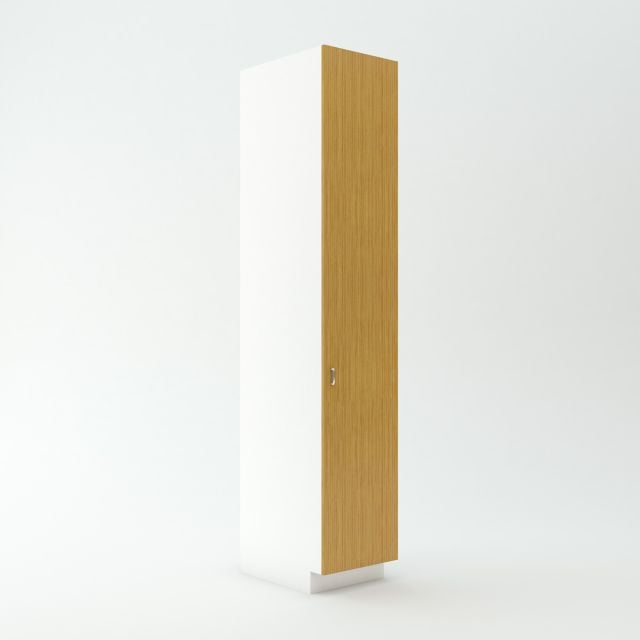 Tall Pantry Cabinet 23 3/4 inch Deep 96 inch High 18 inch Wide For One Full Height Door