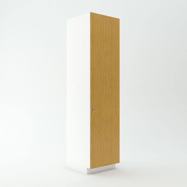 Tall Storage Cabinet 23 3/4 inch Deep 90 inch High 45 inch Wide For Two Full Height Doors