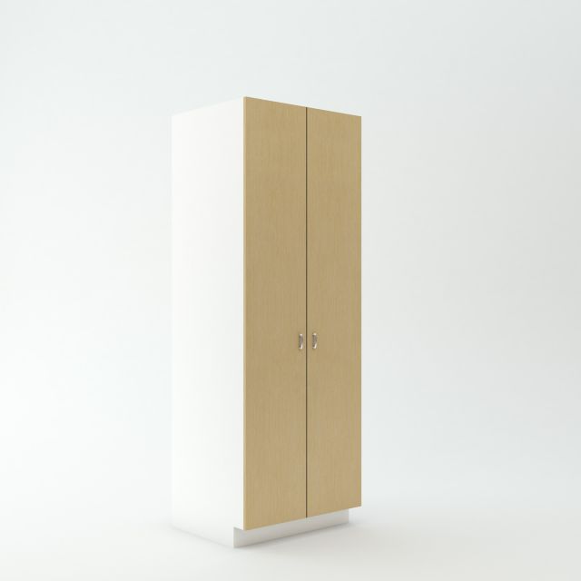 Tall Pantry Cabinet 23 3/4 inch Deep 84 inch High 30 inch Wide For Two Full Height Doors