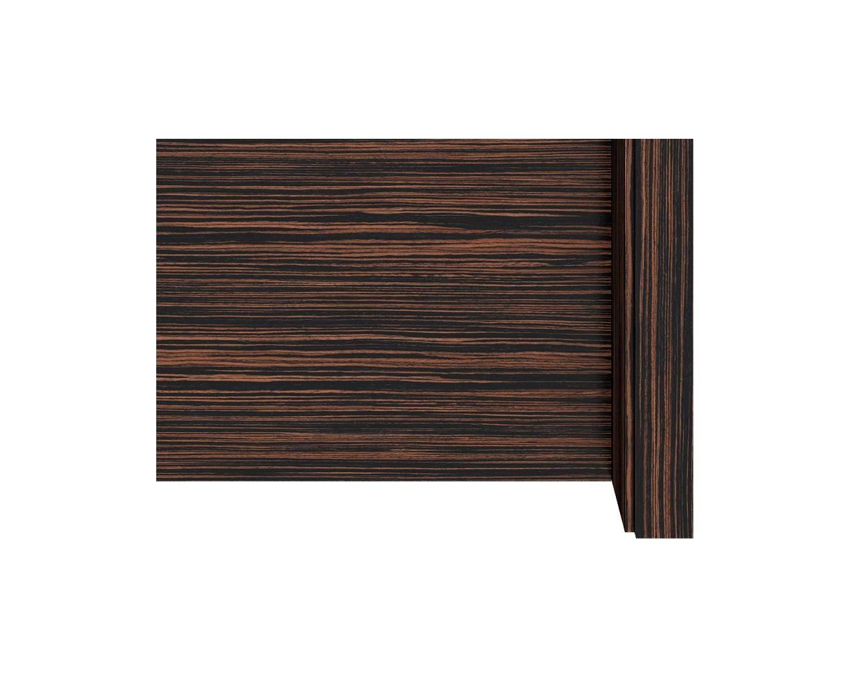 Ebony Macassar Flush Horizontal Interior Door | 27estore - Home