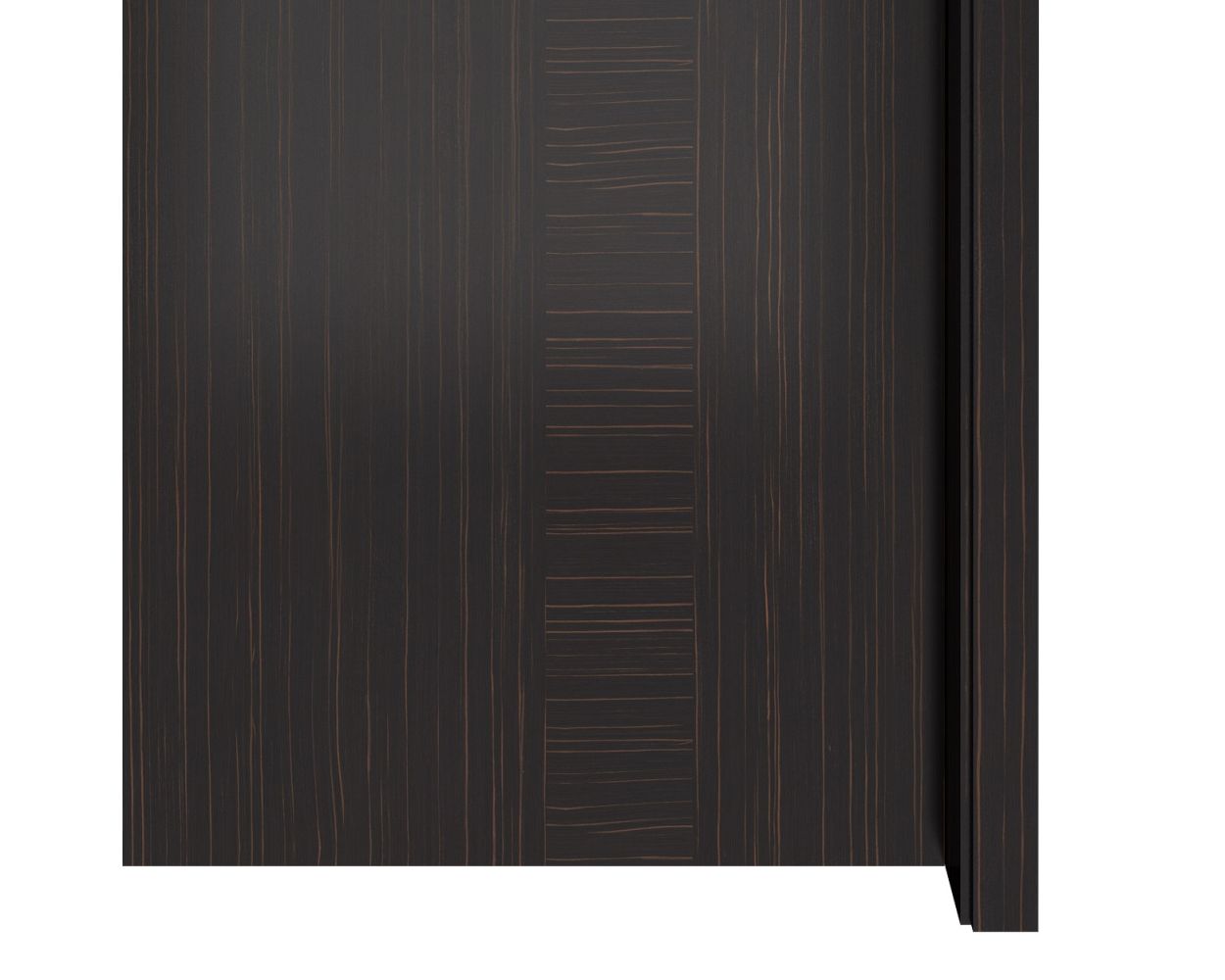 Dark Ebony Macassar Zephyr Interior Door | 27estore
