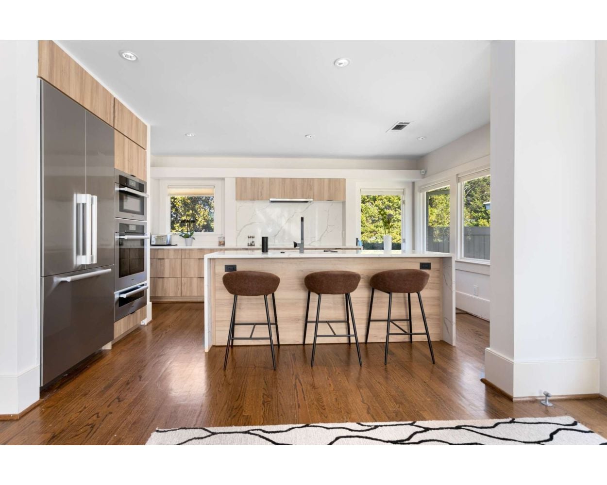 Light Pacific Walnut Cabinet Door | Soft Modern Look | 27estore