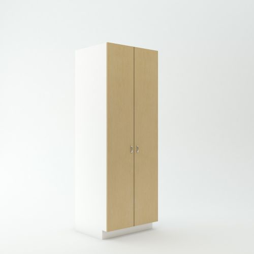 Tall Storage Cabinet 23 3/4" Deep 84" High 30" Wide For Two Full Height Doors
