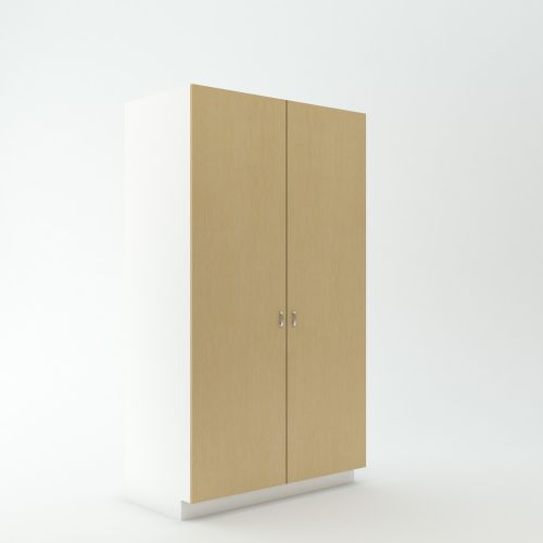 Tall Storage Cabinet 23 3/4" Deep 84" High 48" Wide For Two Full Height Doors