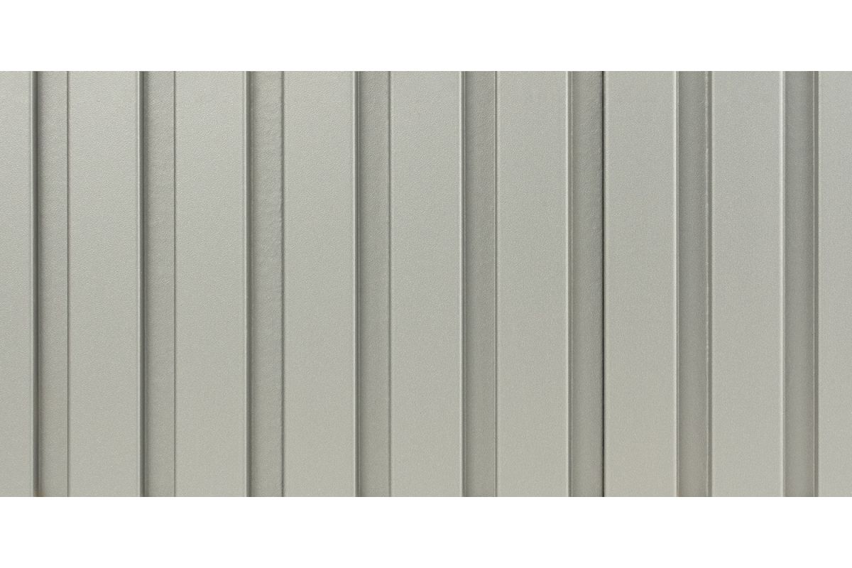 Aluminum Grey One Inch Slat Wall Panels | 27estore