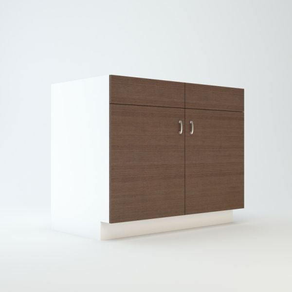 Base Sink Cabinet 42 inch For 2 False Drawer Fronts & 2 Doors
