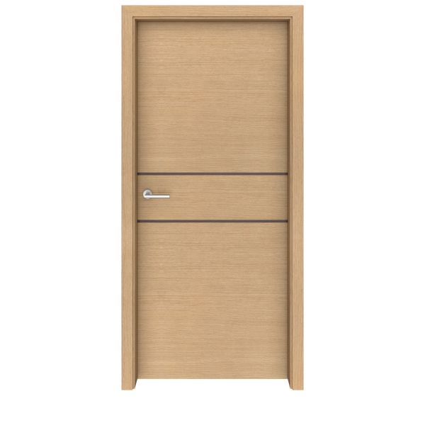 Light Oak Flow Interior Door