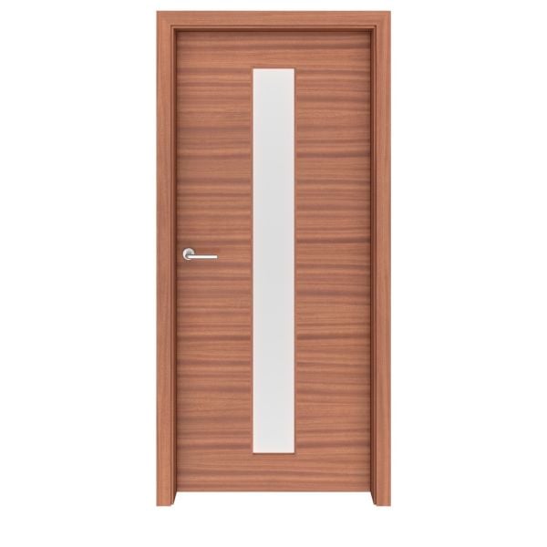 Sapele Mahogany Greenwich Glass Interior Door