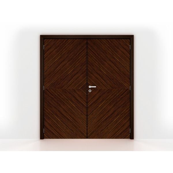 Walnut Rio Double Interior Door