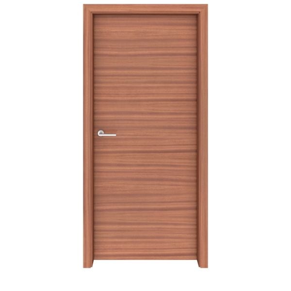 Sapele Mahogany Flush Horizontal Interior Door