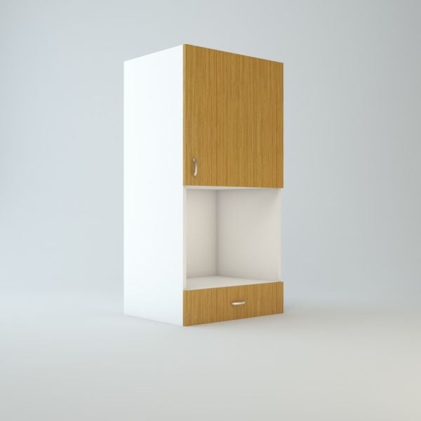Wall Refrigerator Cabinet 15 inch High 24 inch Deep 39 inch Wide For Two Doors