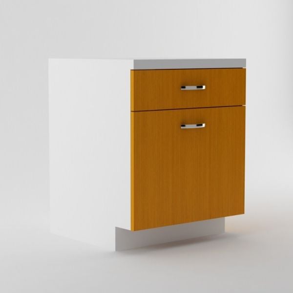 Vanity Base Cabinet 26.5/30.5 inch High 20 3/4 inch Deep 42 inch Wide For Two Drawers, Side By Side & Two Doors