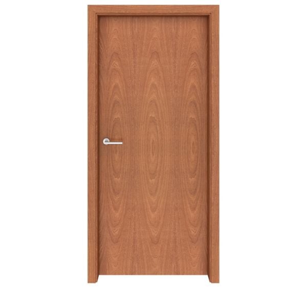 Mahogany Flush Vertical Interior Door
