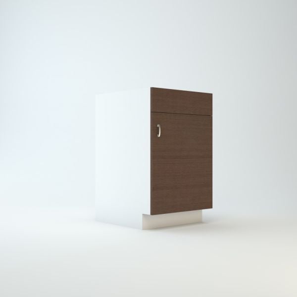 Base Sink Cabinet Box For A Tilt-Out Sink Tray 21 inch 1 False Drawer-Front & 1 Door