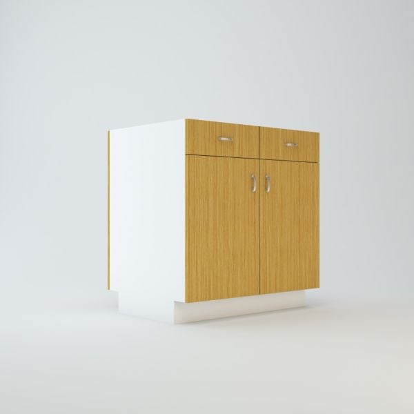 Base Peninsula Blind Corner Cabinet 42 inch For One Drawer & Three Doors