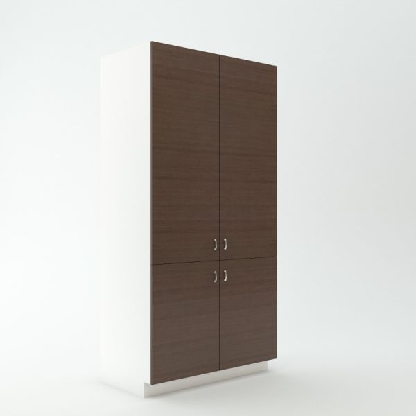 Tall Utility Cabinet 23 3/4 inch Deep 90 inch High 45 inch Wide For Four Doors