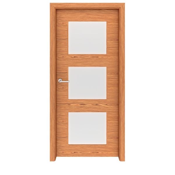 Rosewood Newport Glass Interior Door