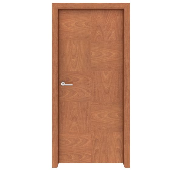 Mahogany Checkers Interior Door