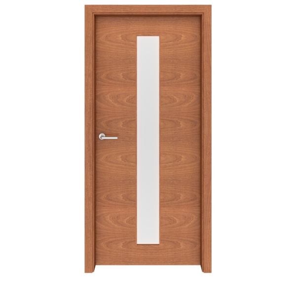 Mahogany Greenwich Glass Interior Door