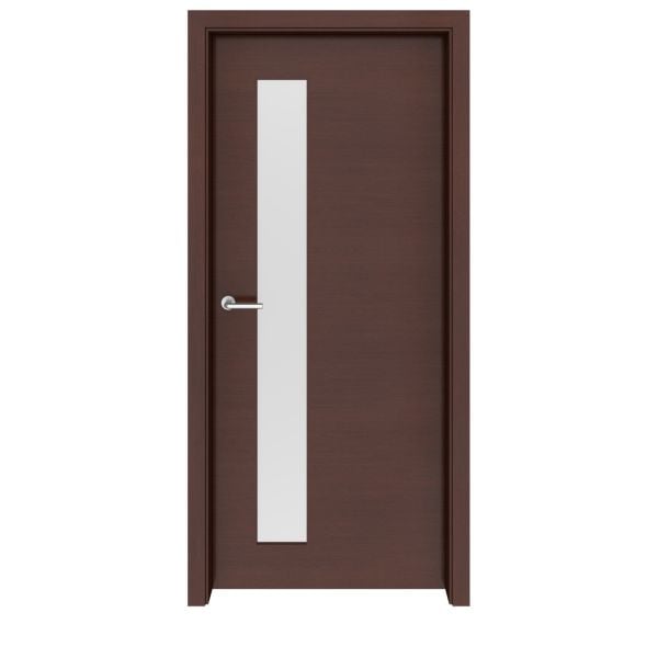 Wenge Carmel Glass Interior Door