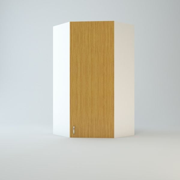 Wall Refrigerator Cabinet 18 inch High 24 inch Deep 27 inch Wide For Two Doors