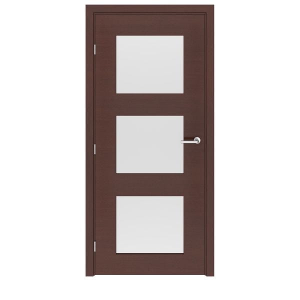Wenge Newport Glass Interior Door
