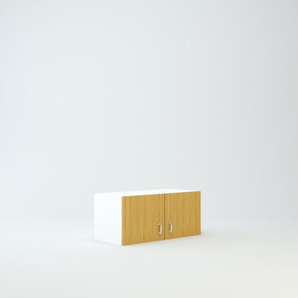 Wall Cabinet 12 inch High 27 inch Wide For Two Doors