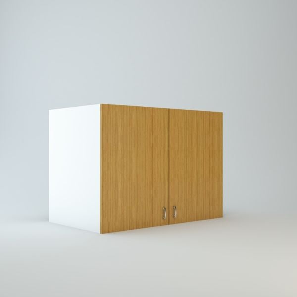 Wall Refrigerator cabinet 30 inch High 24 inch Deep 42 inch Wide For Two Doors