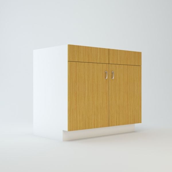 Base Sink Cabinet 39 inch For 2 False Drawer Front & 2 Doors