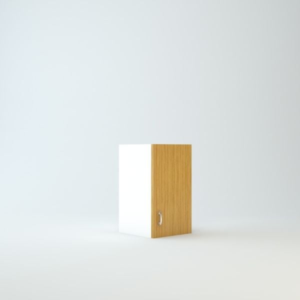 Wall Cabinet 21 inch High 12 inch Wide For One Door