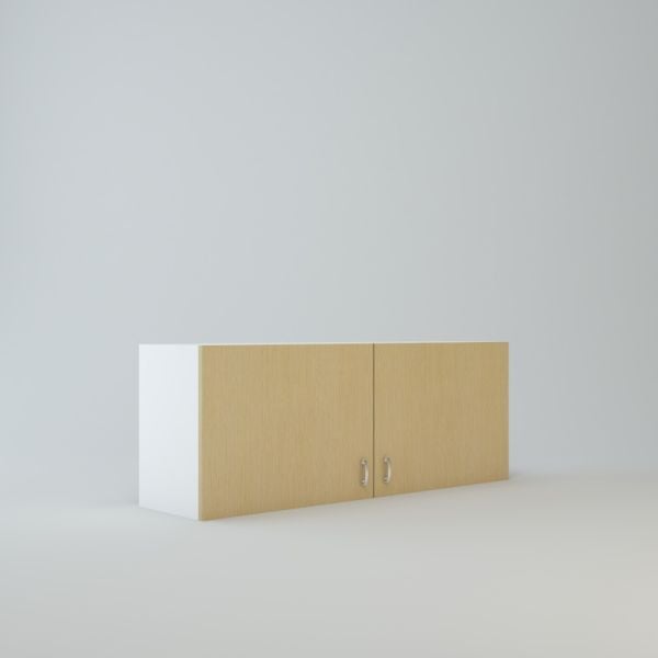 Wall Cabinet 18 inch High 48 inch Wide For Two Doors