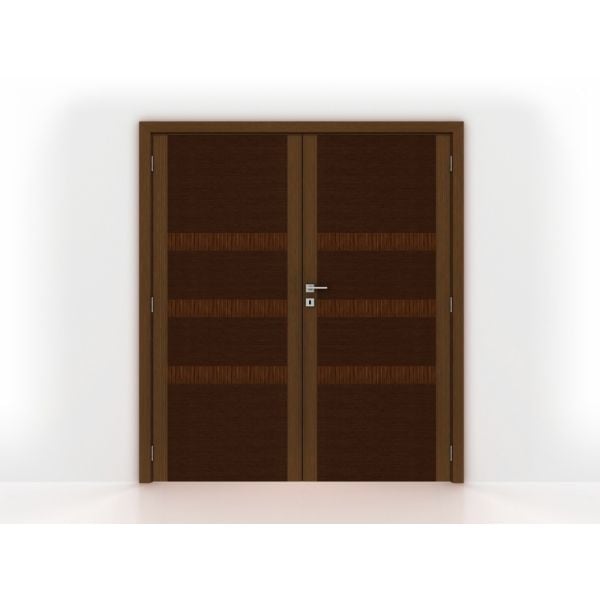 Wenge Walnut Double Interior Door