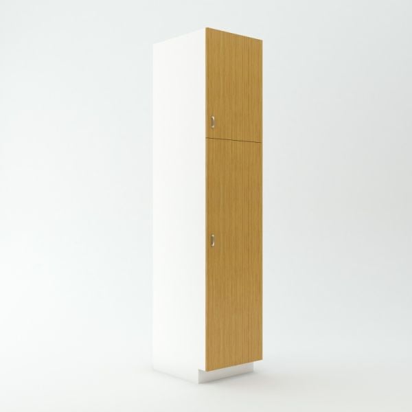 Tall Pantry Cabinet 23 3/4 inch Deep 96 inch High 21 inch Wide For Two Doors