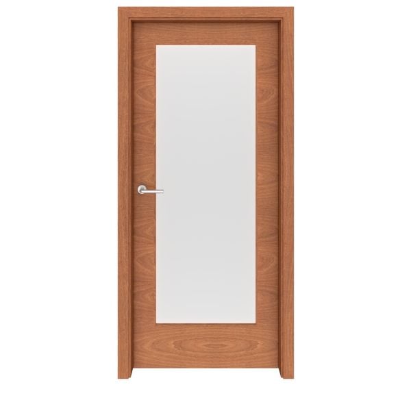 Mahogany Madison Glass Interior Door