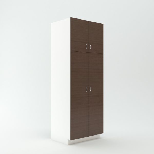 Tall Pantry Cabinet 23 3/4 inch Deep 90 inch High 33 inch Wide For Four Doors