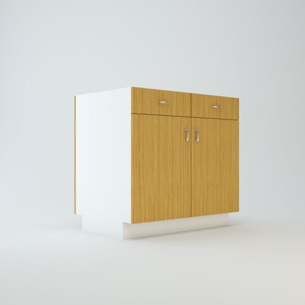 Base Peninsula Blind Corner Cabinet 45 inch For One Drawer & Three Doors