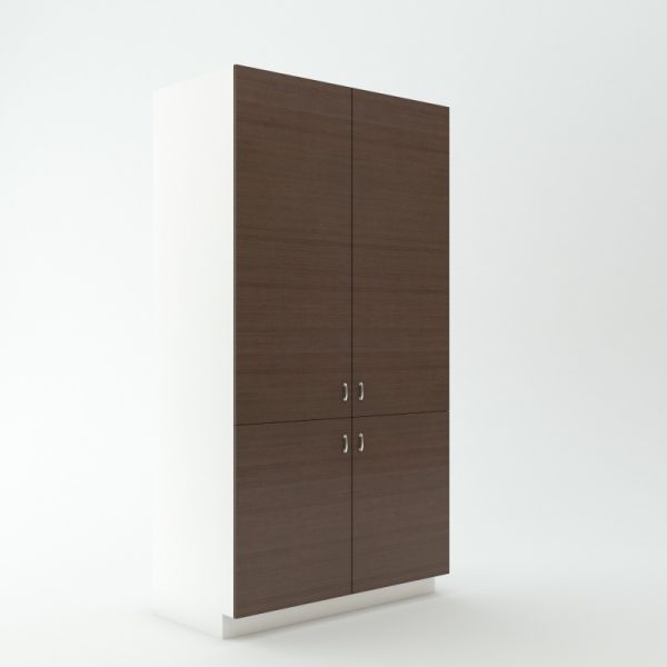 Tall Utility Cabinet 23 3/4 inch Deep 90 inch High 48 inch Wide For Four Doors