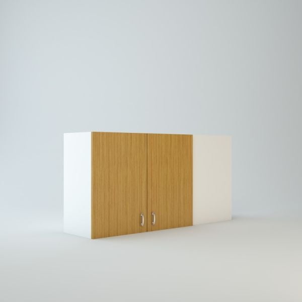 Wall Blind Corner Cabinet 24 inch High 48 inch Wide For Two Doors