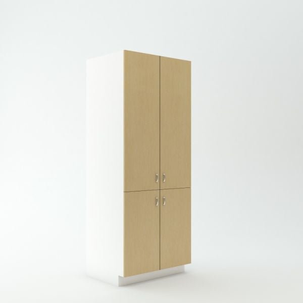 Tall Utility Cabinet 23 3/4 inch Deep 84 inch High 33 inch Wide For Four Doors