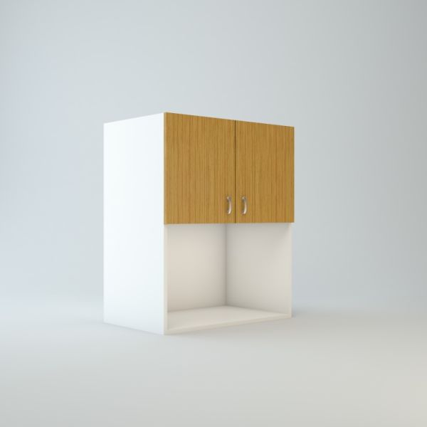 Wall Refrigerator Cabinet 12 inch High 24 inch Deep 30 inch Wide For Two Doors