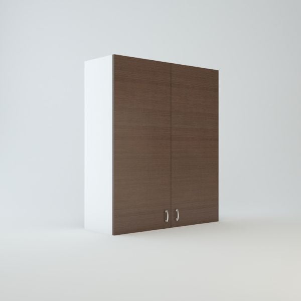 Wall cabinet 21 inch High 45 inch Wide For Two Doors