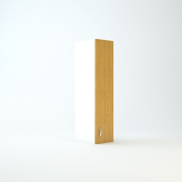 Wall Cabinet 39 inch High 9 inch Wide For One Door