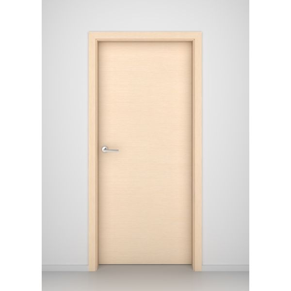 Bleached Oak Flush Horizontal Interior Door