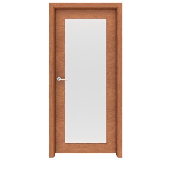 Mahogany Ontario Glass Interior Door